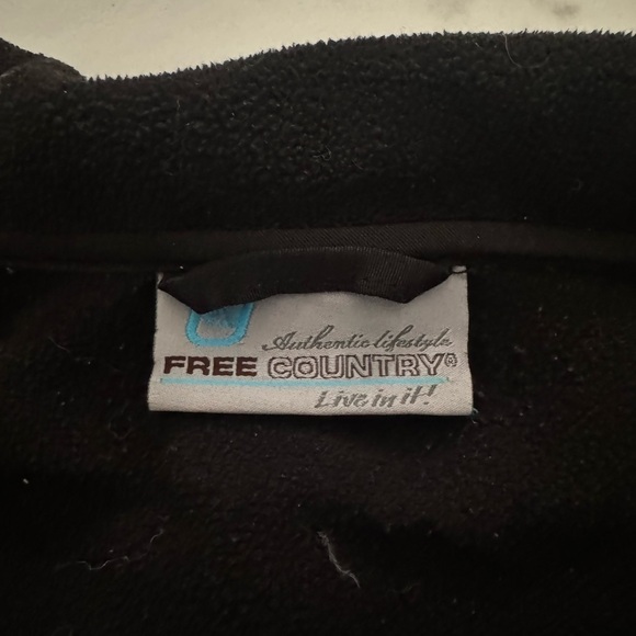 Free country black zip up jacket - Picture 3 of 3